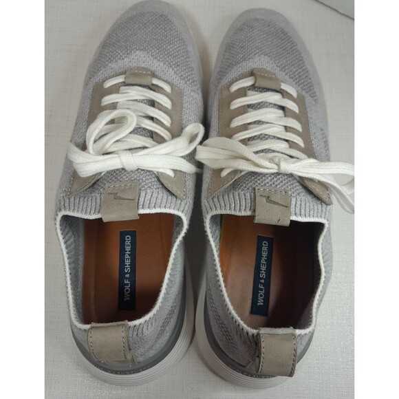 Wolf and Shepherd Mens 11 M  Supreme knit Trainer Comfort Shoe Gray Sneaker main image 5